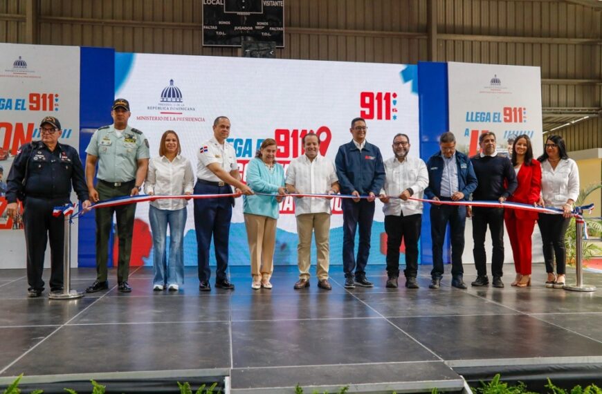 Gobierno activa el Sistema Nacional de Atención a Emergencias y Seguridad 9-1-1 en Constanza y Jima Abajo