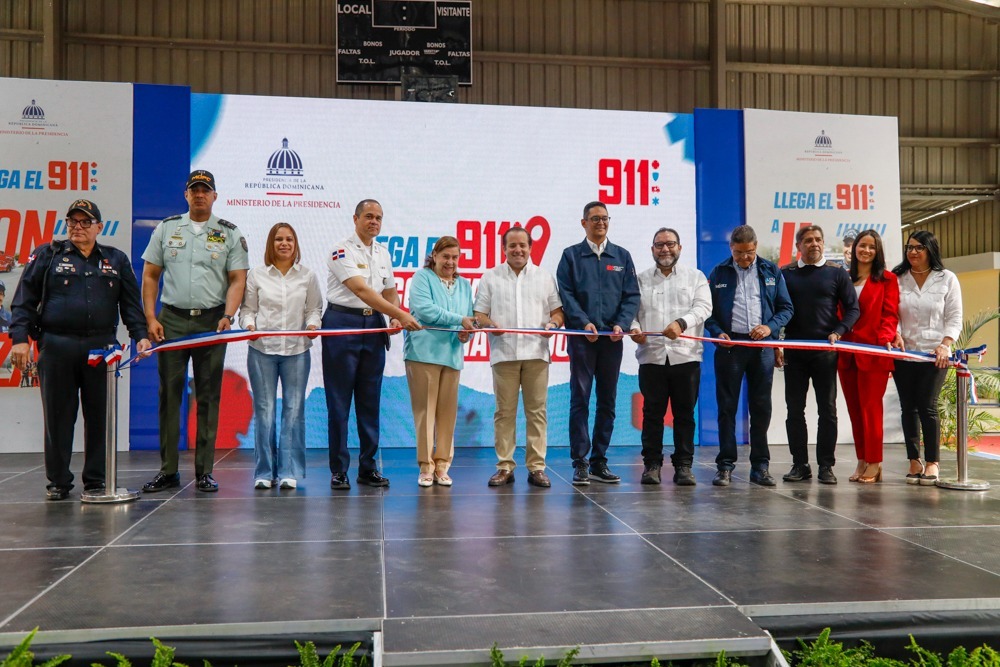 Gobierno activa el Sistema Nacional de Atención a Emergencias y Seguridad 9-1-1 en Constanza y Jima Abajo