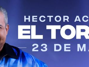 Héctor Acosta “El Torito” anuncia concierto en Puerto Rico