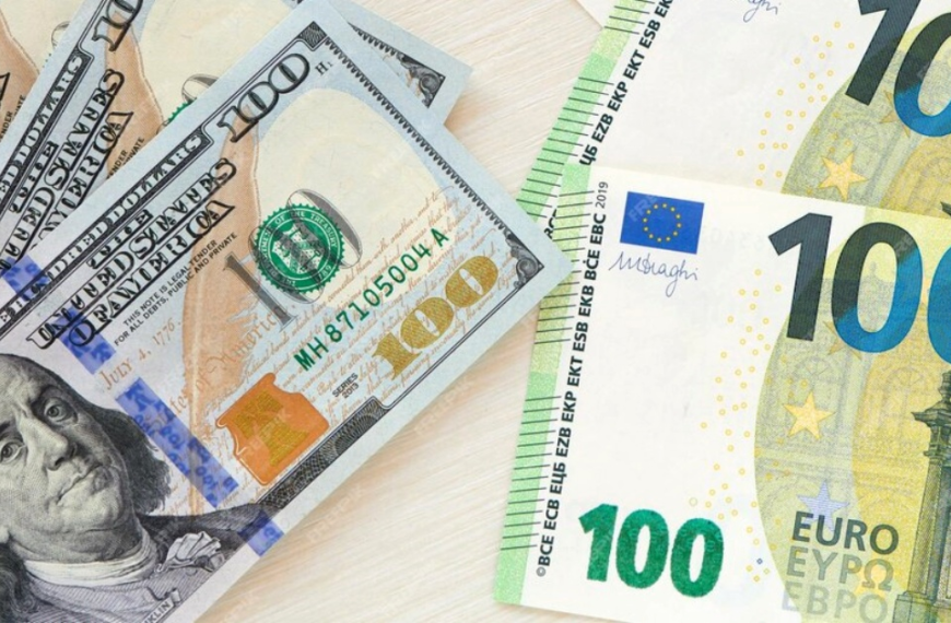 Dólar registra leve caída y euro sube en el mercado local