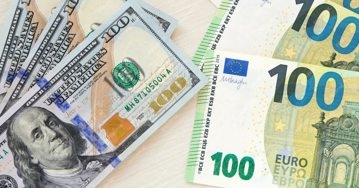 Dólar registra leve caída y euro sube en el mercado local