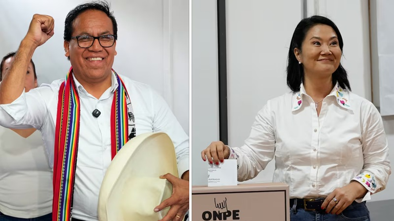 Sánchez toma delantera en Perú al avanzar el conteo electoral